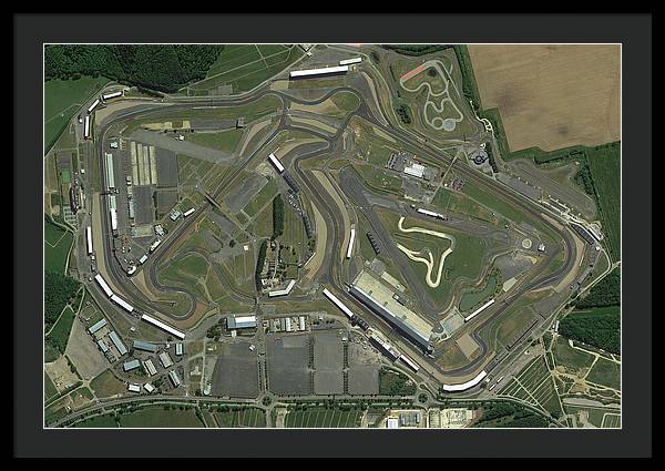 Silverstone Circuit - Framed Print