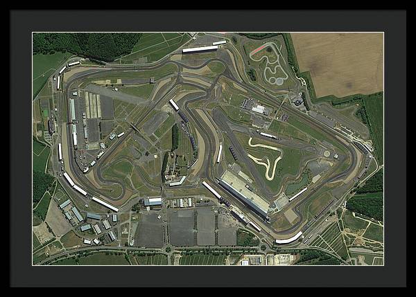 Silverstone Circuit - Framed Print