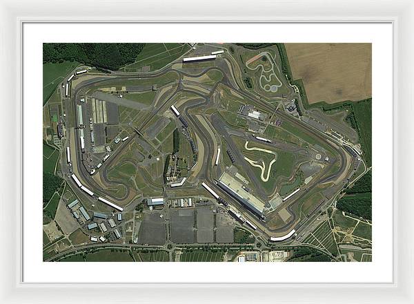 Silverstone Circuit - Framed Print