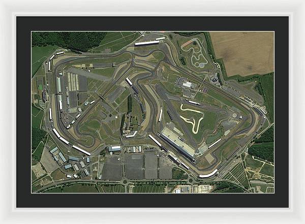 Silverstone Circuit - Framed Print