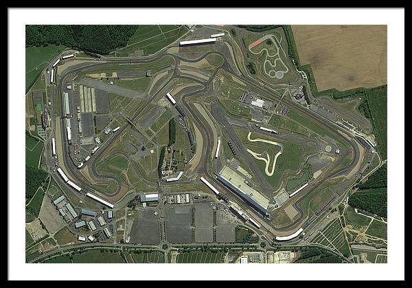 Silverstone Circuit - Framed Print